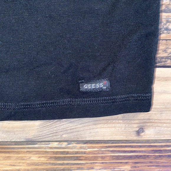 Guess Jeans Black T-Shirt size 2X - Picture 2 of 3